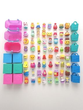 Shopkins Mini Figures Mixed Lot of Food Themed Shopkins